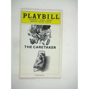 The Caretaker Playbill 2003 Roundabout Theatre Patrick Stewart Aiden Gillen